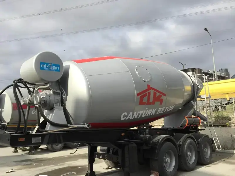 Transmikser kazanı ve beton taşıma ekipmanı
