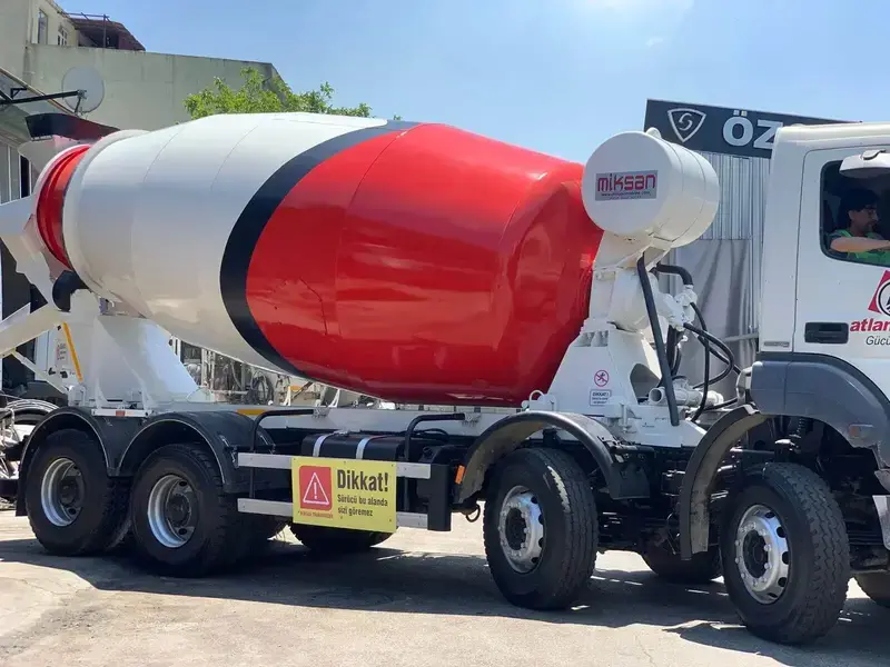 Beton mikseri bakım ve kullanım kontrolü